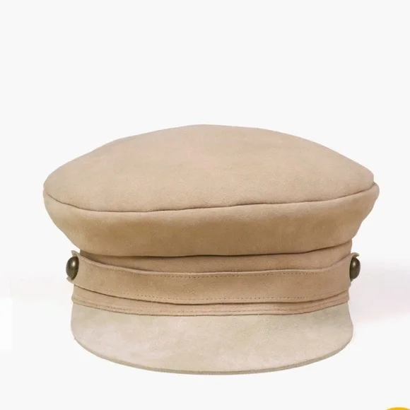 Lack Of Color Lola Suede Taupe Hat. NWT! Sz L 59, XL (61